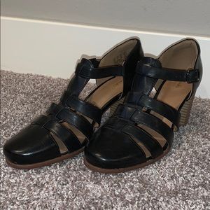 Genuine Leather Clark’s Heels